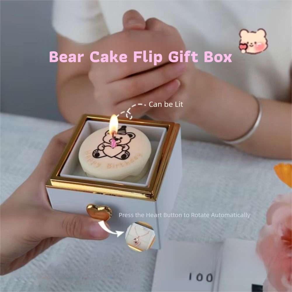 Automatic Flip Bear Flip Ring  - Candle Surprise reseña y precio