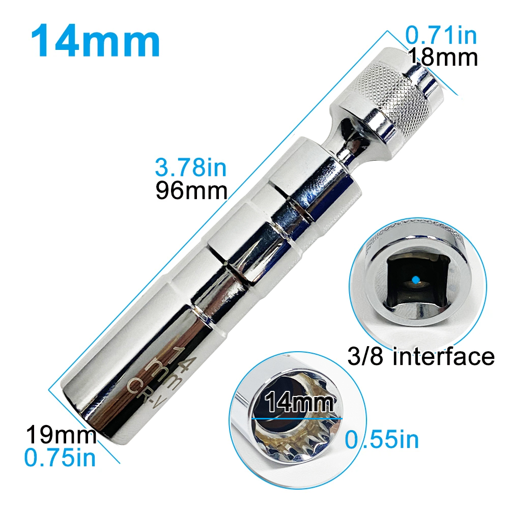 14mm 16mm Spark Plug Removal T - Candle Making Supplies Kit reseña y precio