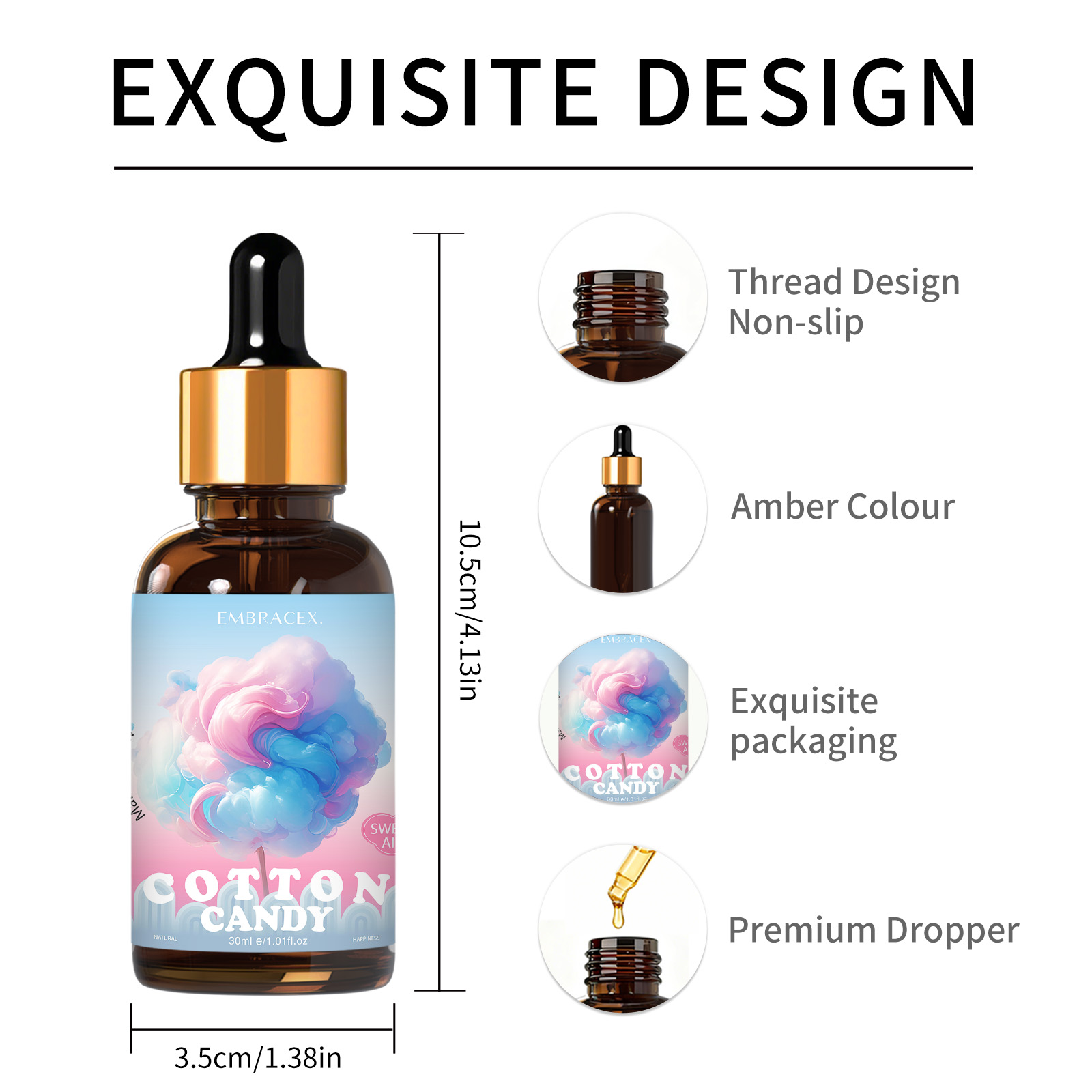 30ml Cotton Candy Essential Oi - Candle Fragrance Supplies reseña y precio