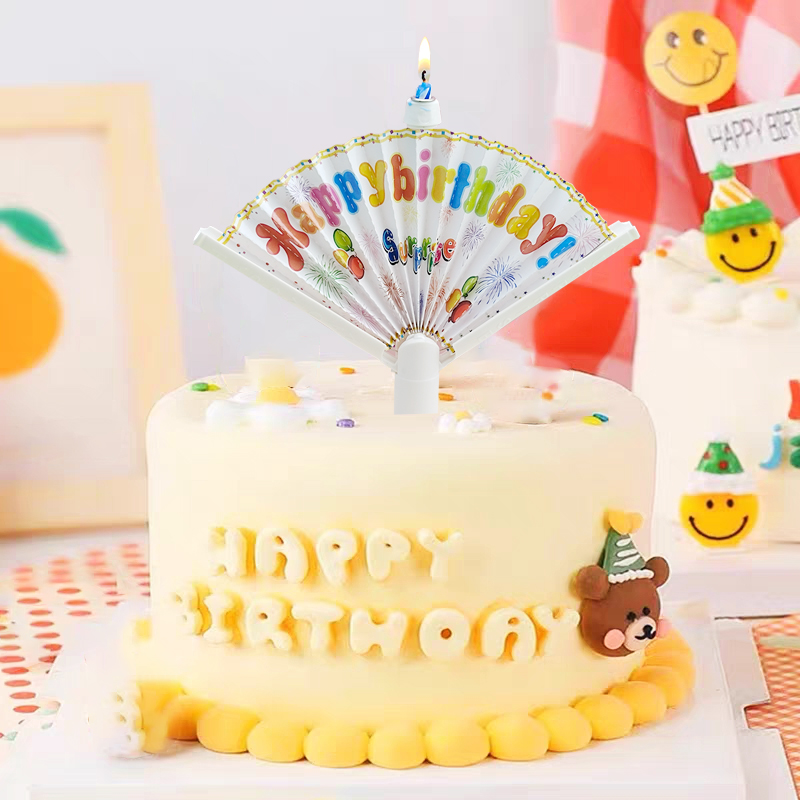 1PCS Surprise Fan Candle Birth - Candle Surprise reseña y precio