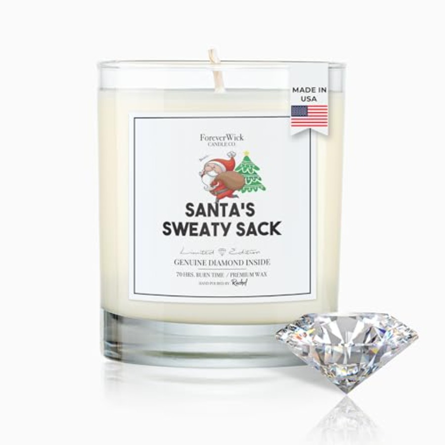 Santa's Sweaty Sack Evergreen  - Candle Surprise reseña y precio