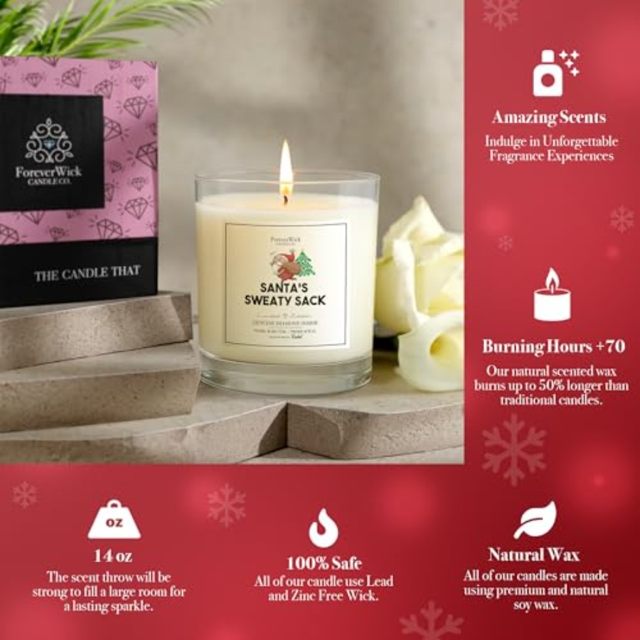 Santa's Sweaty Sack Evergreen  - Candle Surprise reseña y precio