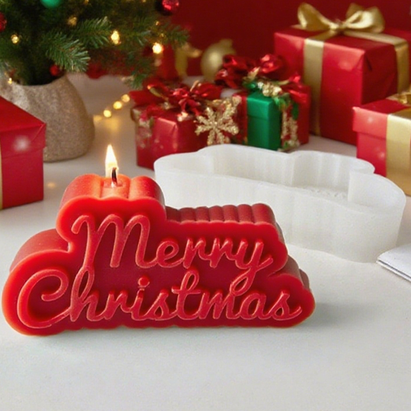 1 piece, Christmas alphabet si - Candle Fragrance Supplies reseña y precio
