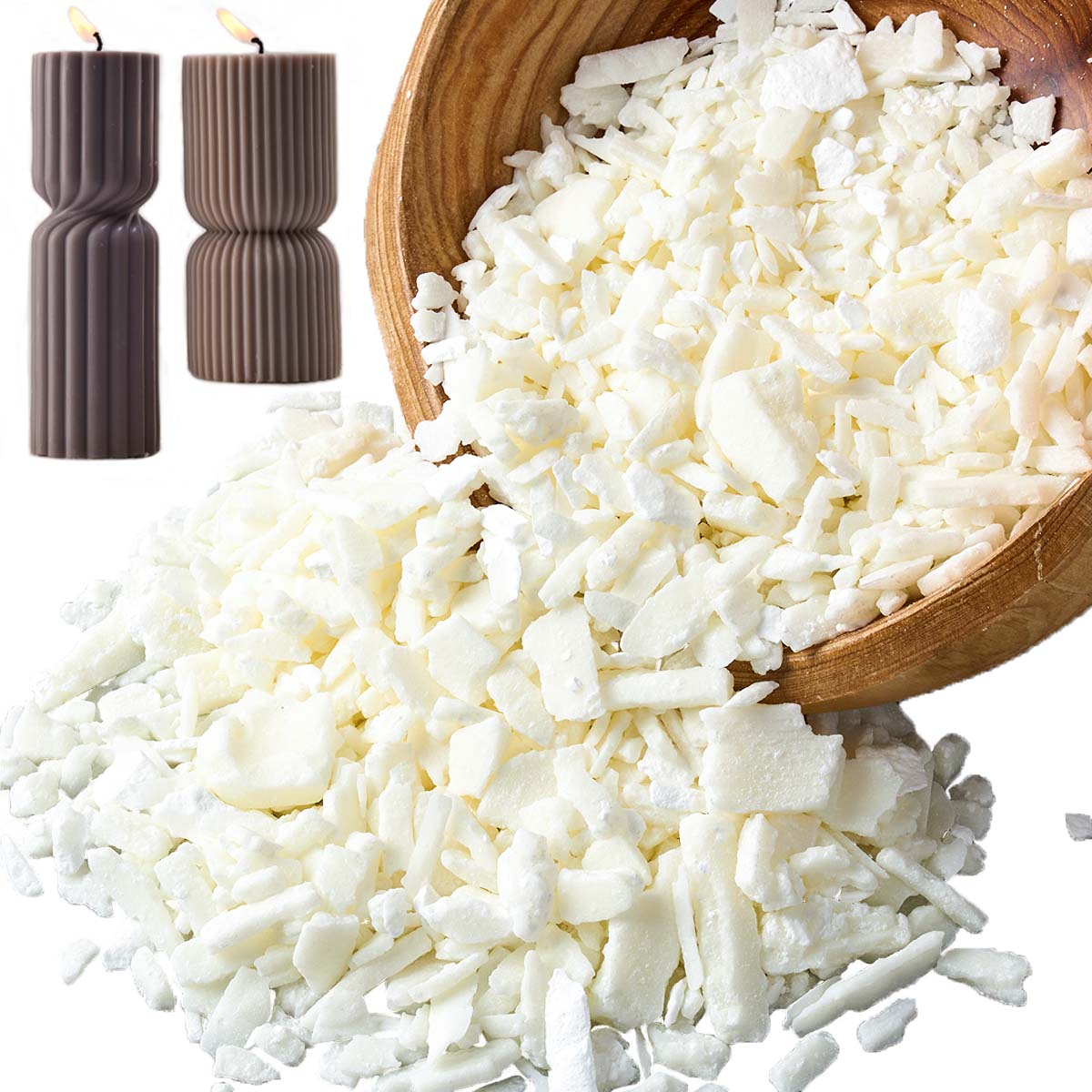 1 Pounds Pure White Soy Wax Fo - Candle Making Supplies Kit reseña y precio