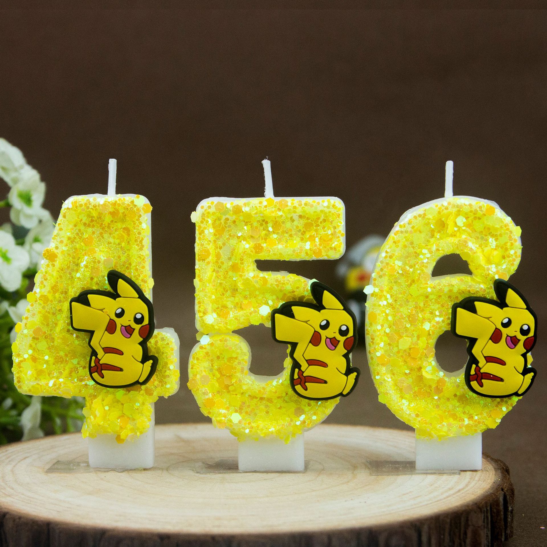 Birthday candle yellow Pikachu - Candle Surprise reseña y precio