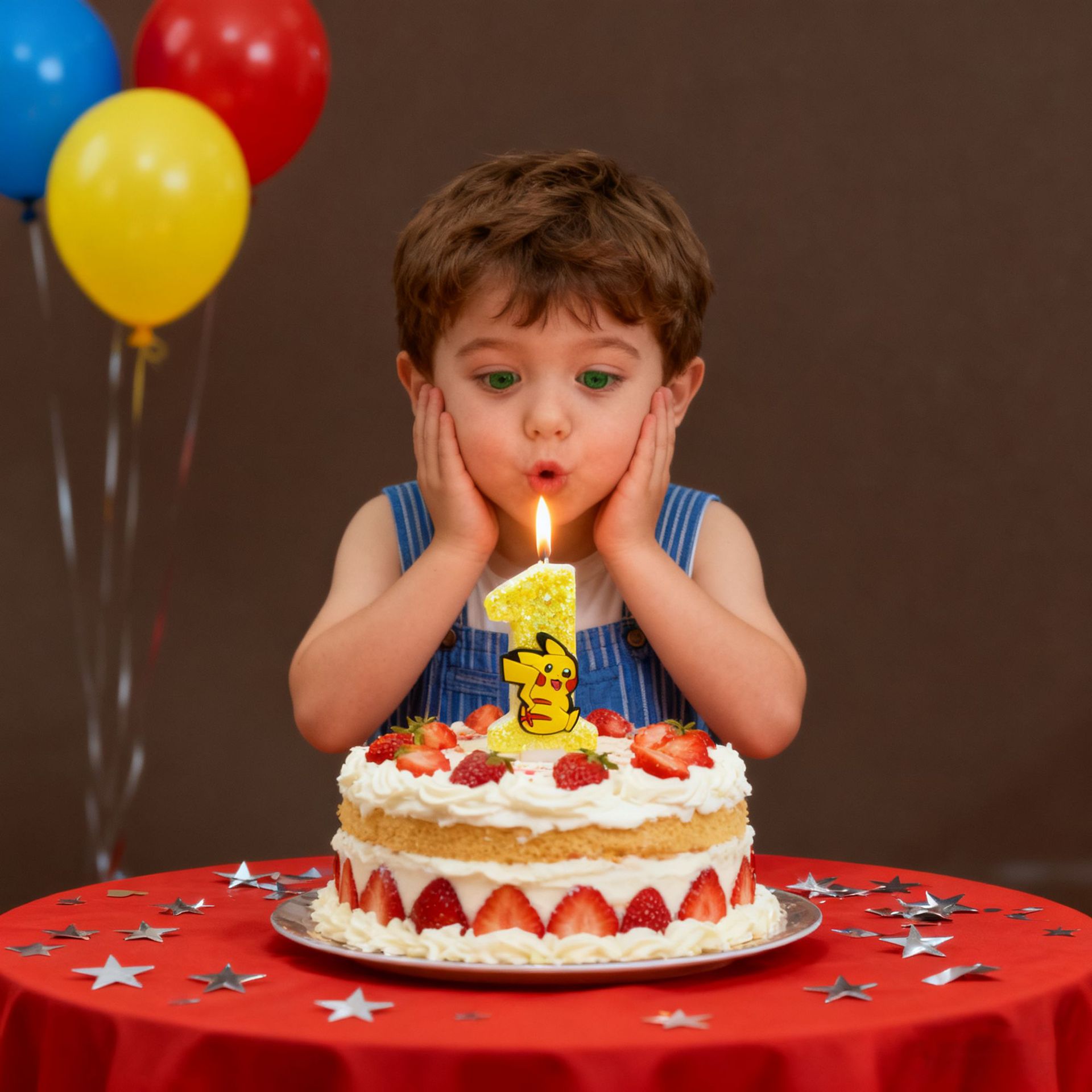 Birthday candle yellow Pikachu - Candle Surprise reseña y precio