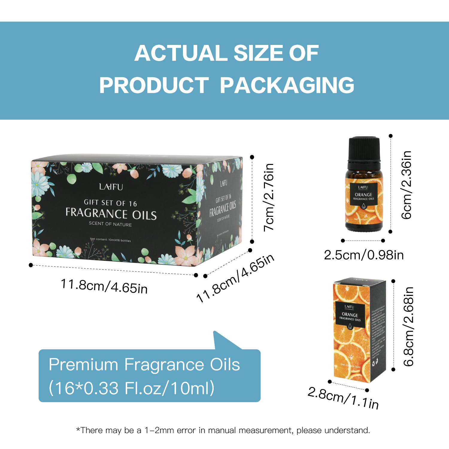 16x10ml Essential Oils Set for - Candle Making Supplies Kit reseña y precio