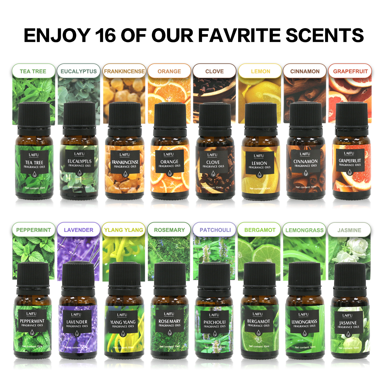 16x10ml Essential Oils Set for - Candle Making Supplies Kit reseña y precio