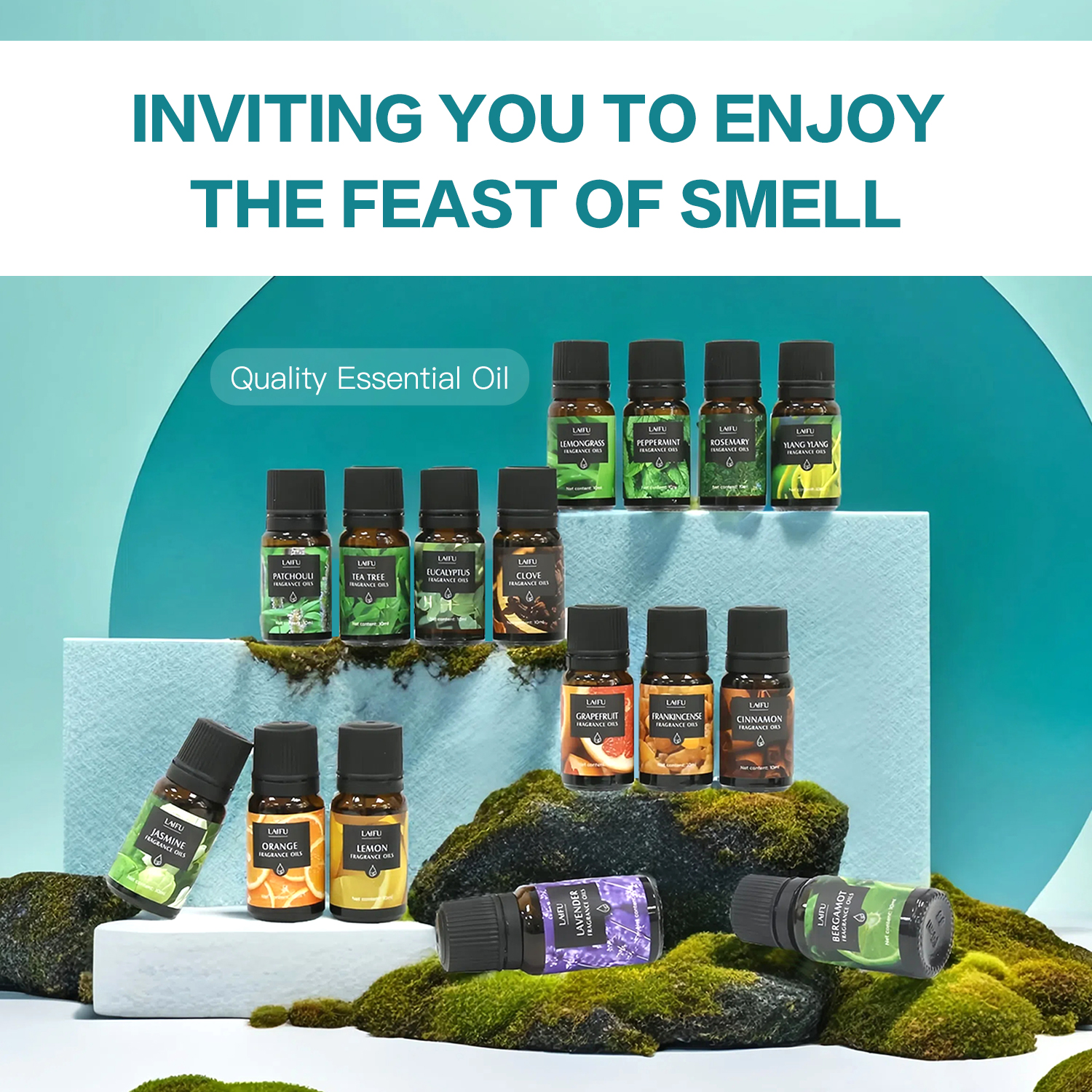 16x10ml Essential Oils Set for - Candle Making Supplies Kit reseña y precio