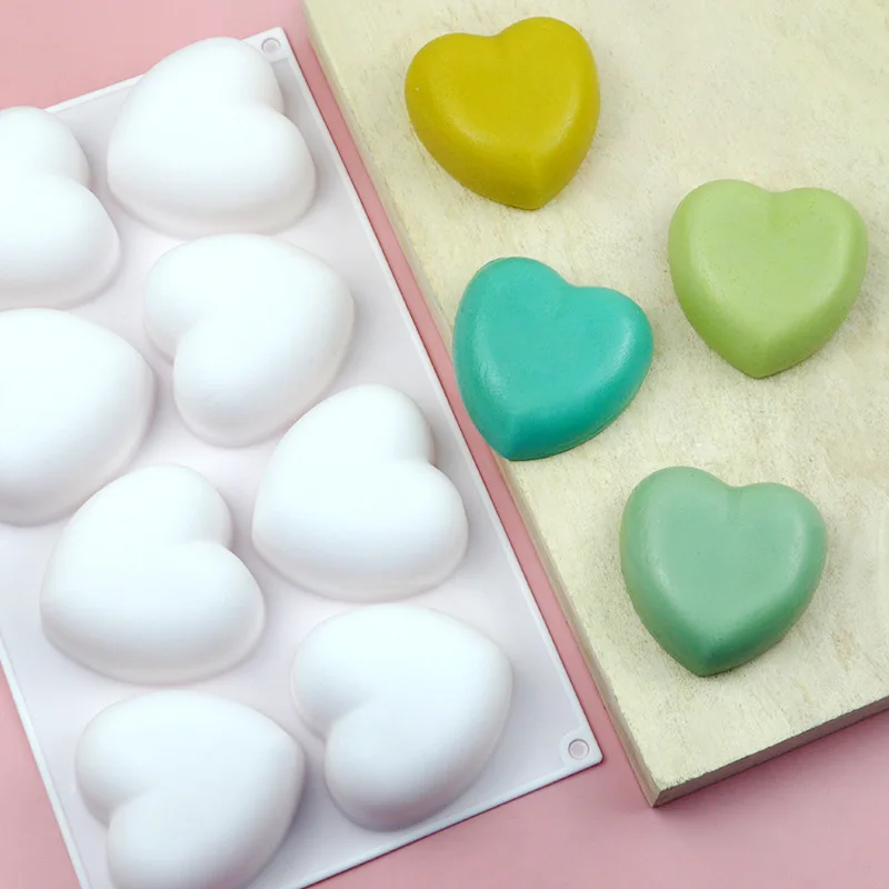 Love Heart Silicone Soap Mold  - Candle Making Supplies Kit reseña y precio