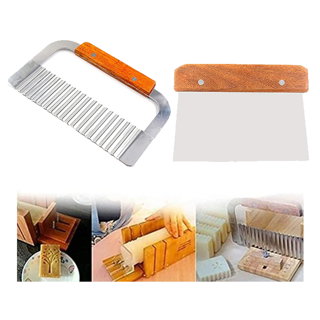 2 Pack Stainless Steel Wavy &  - Candle Making Supplies Kit reseña y precio