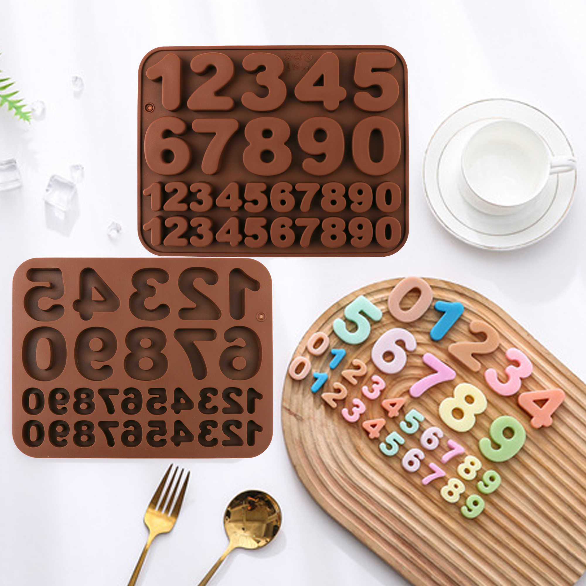 2Piece Set Silicone Candy Mold - Candle Making Supplies Kit reseña y precio