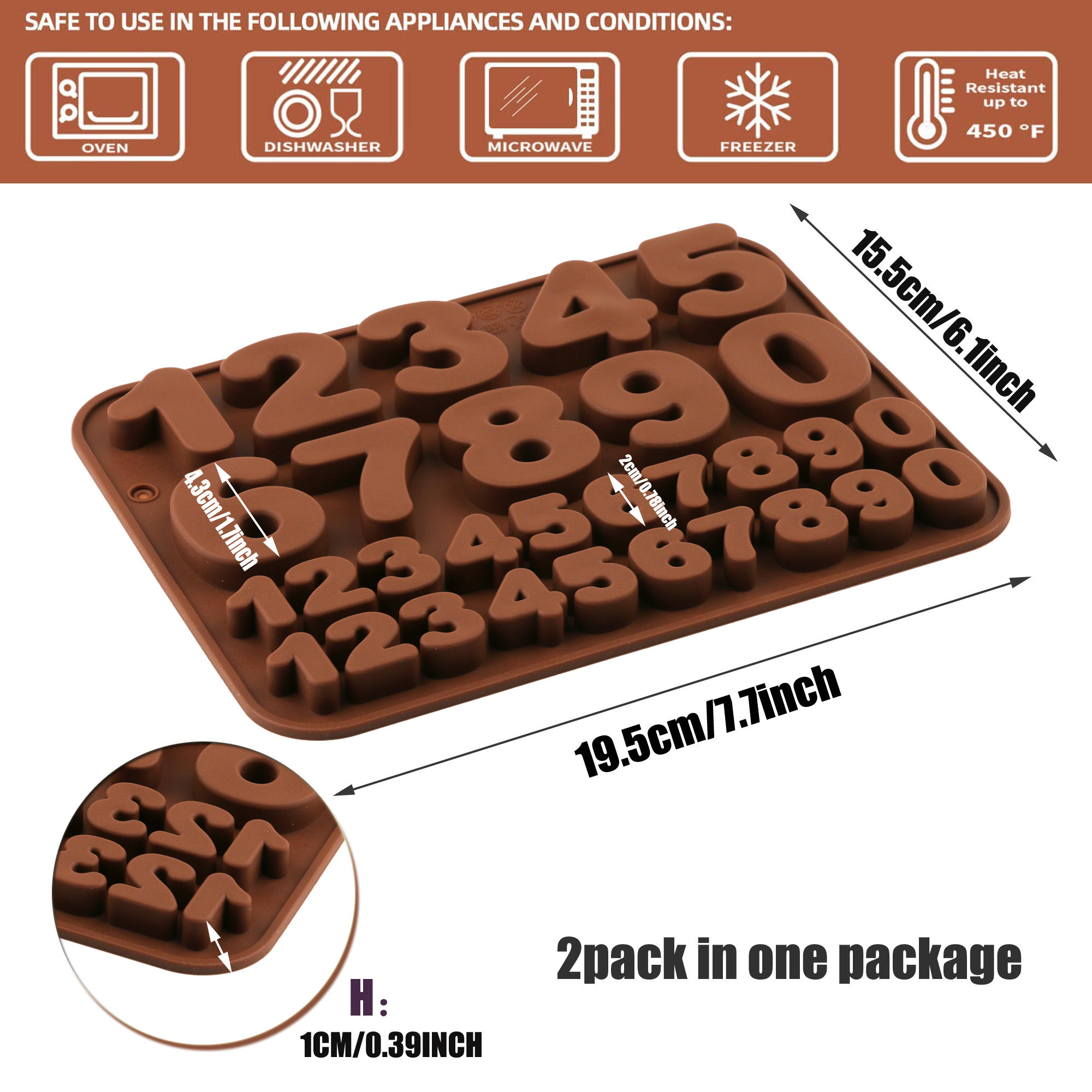 2Piece Set Silicone Candy Mold - Candle Making Supplies Kit reseña y precio