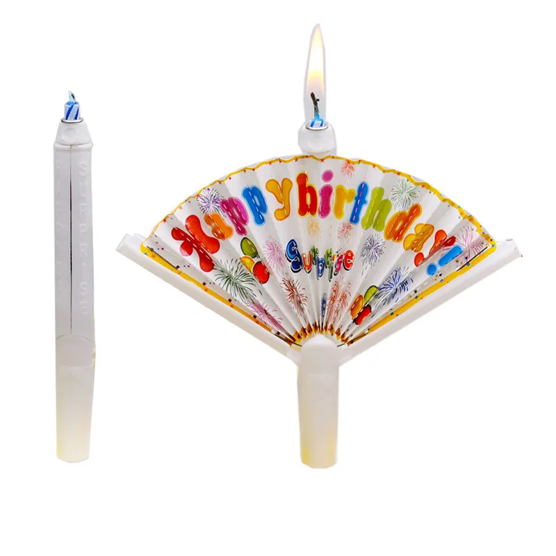 1/3Pcs Surprise Fan Birthday C - Candle Surprise reseña y precio