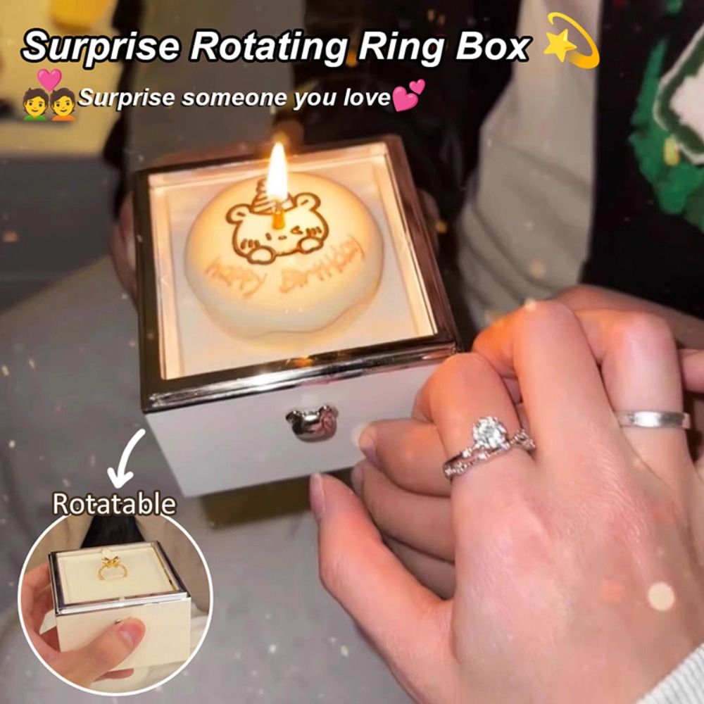 Automatic Flip Bear Flip Ring  - Candle Surprise reseña y precio