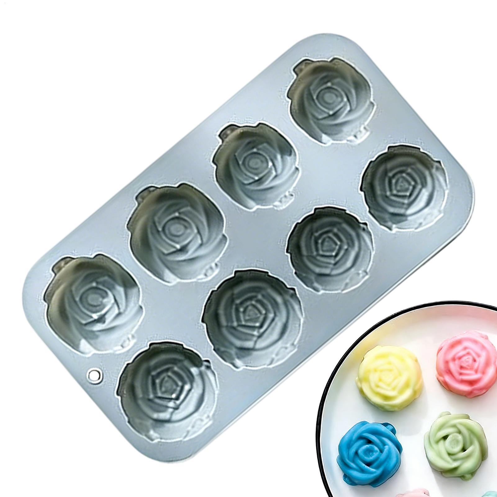 8 Holes Rose Flower Silicone M - Candle Making Supplies Kit reseña y precio
