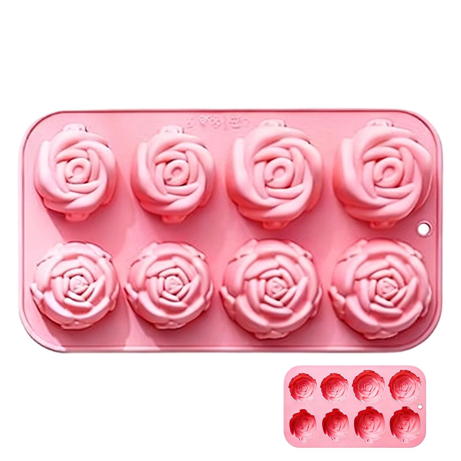 8 Holes Rose Flower Silicone M - Candle Making Supplies Kit reseña y precio