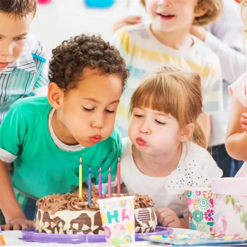 Multicoloured Colourful Flame  - Candle Surprise reseña y precio
