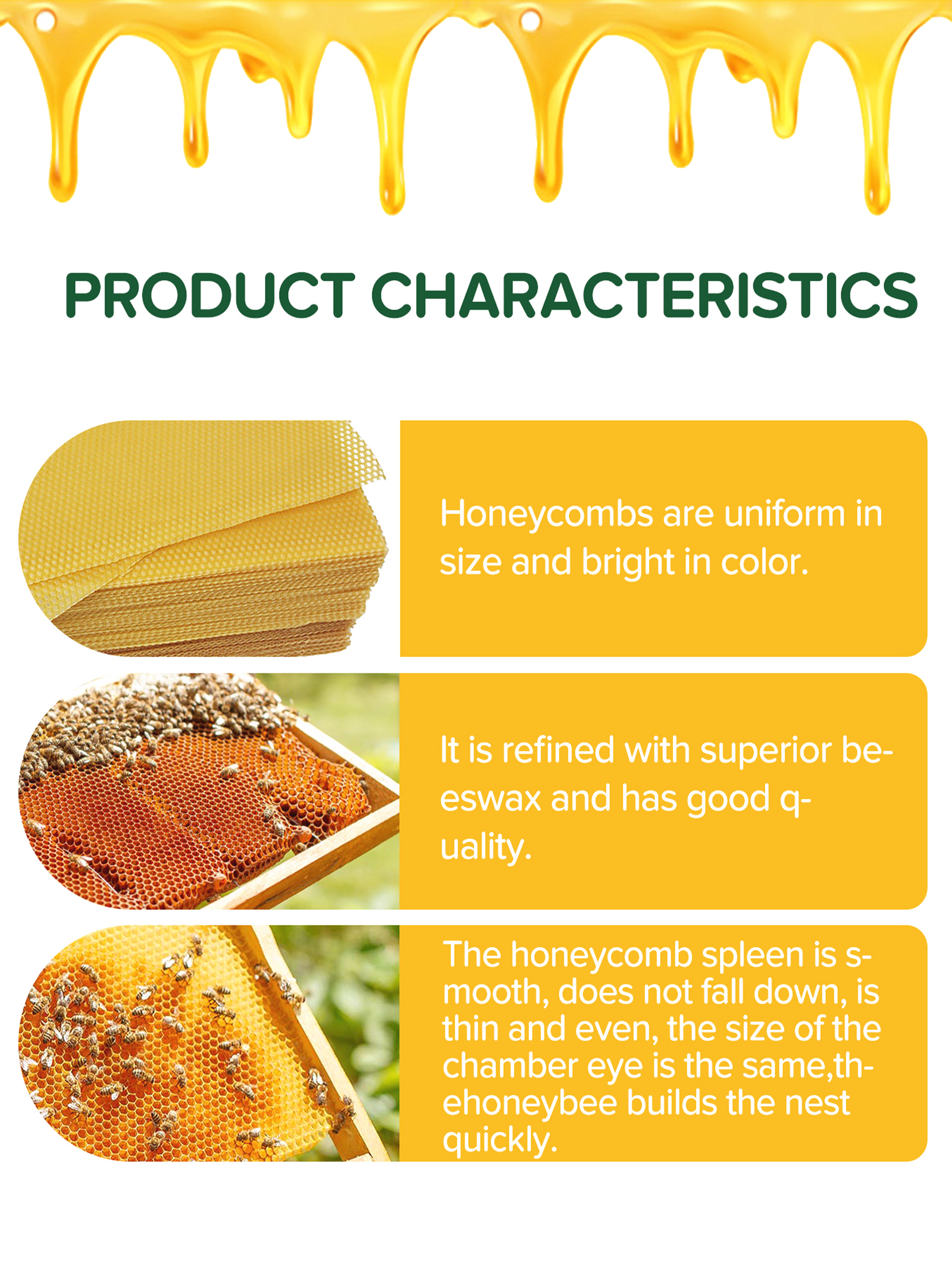 10Pcs Natural Honeycomb Bee Wa - Candle Making Supplies Kit reseña y precio