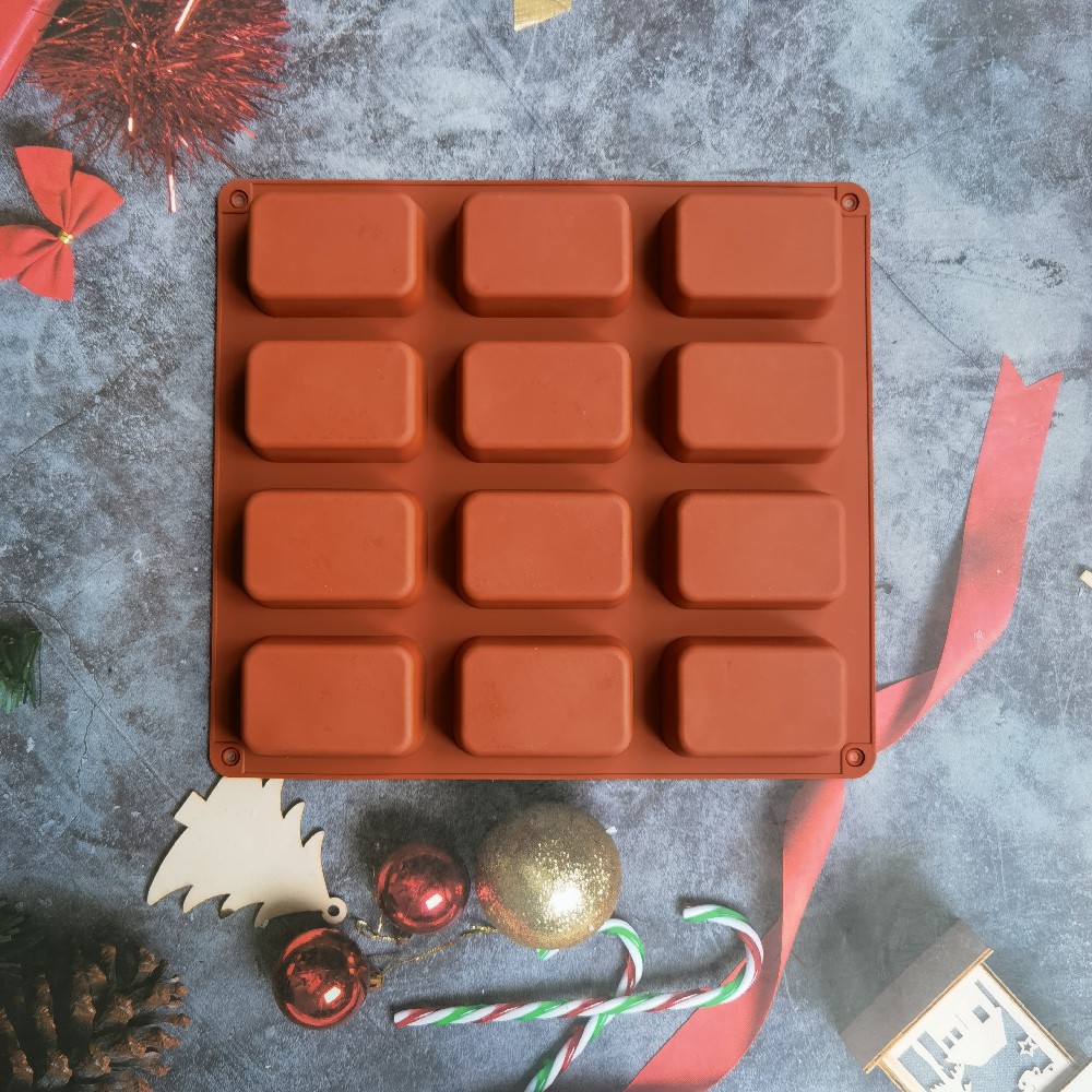 12 Cavity Square Silicone Soap - Candle Making Supplies Kit reseña y precio
