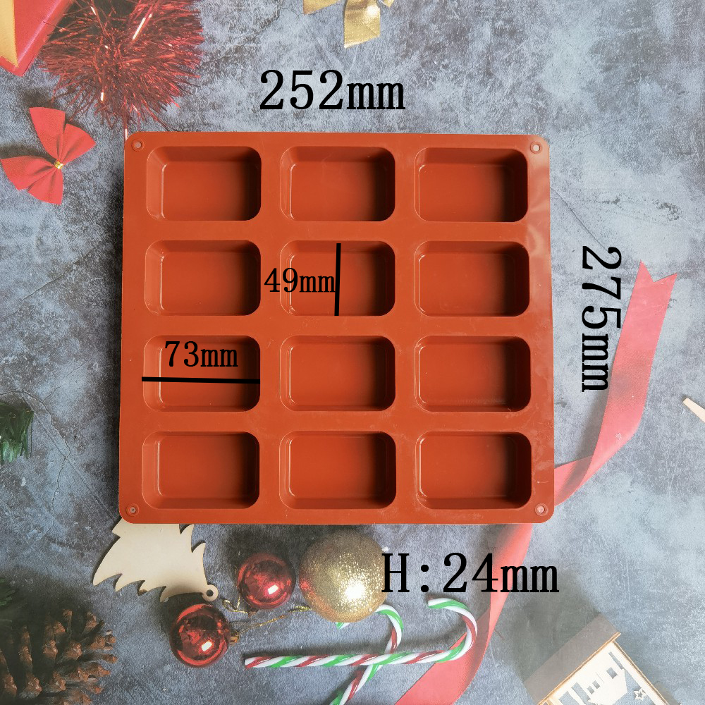 12 Cavity Square Silicone Soap - Candle Making Supplies Kit reseña y precio