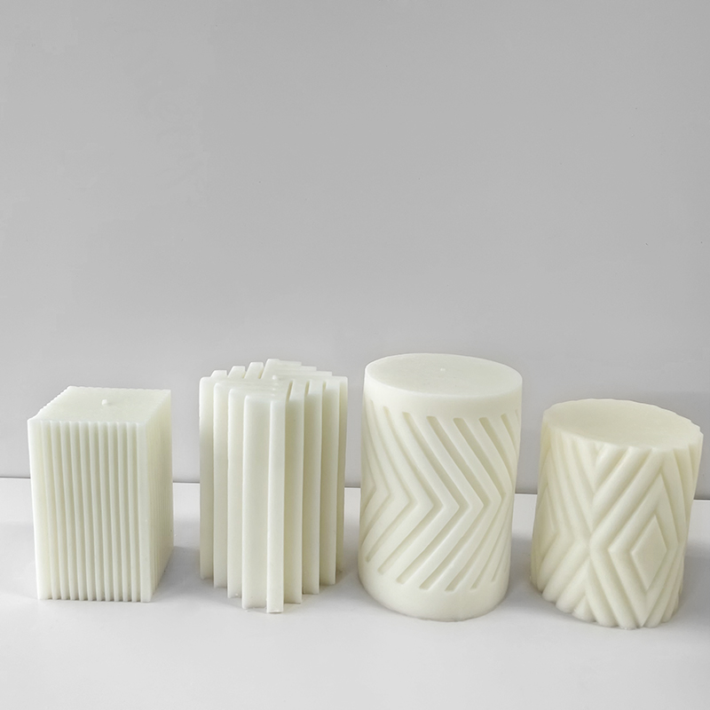 Geometric Cylindrical Scented  - Candle Fragrance Supplies reseña y precio