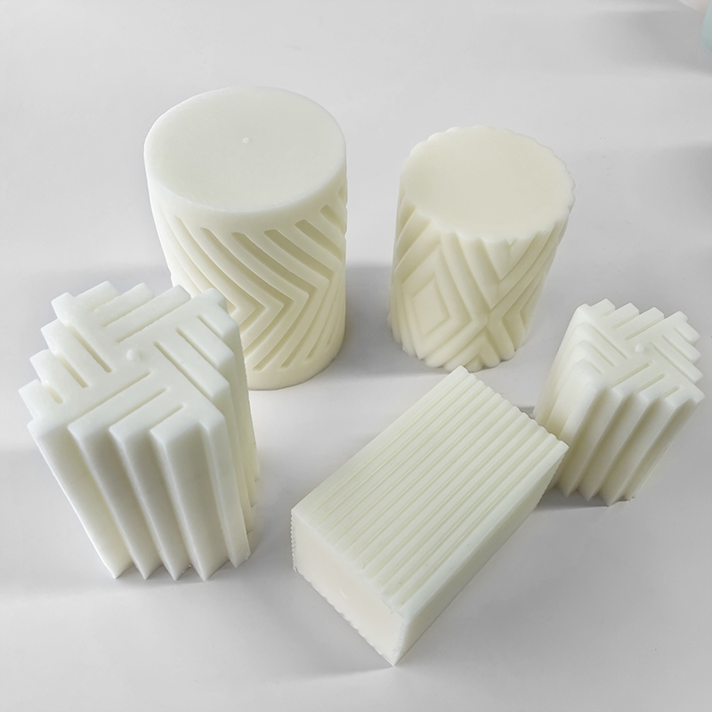 Geometric Cylindrical Scented  - Candle Fragrance Supplies reseña y precio