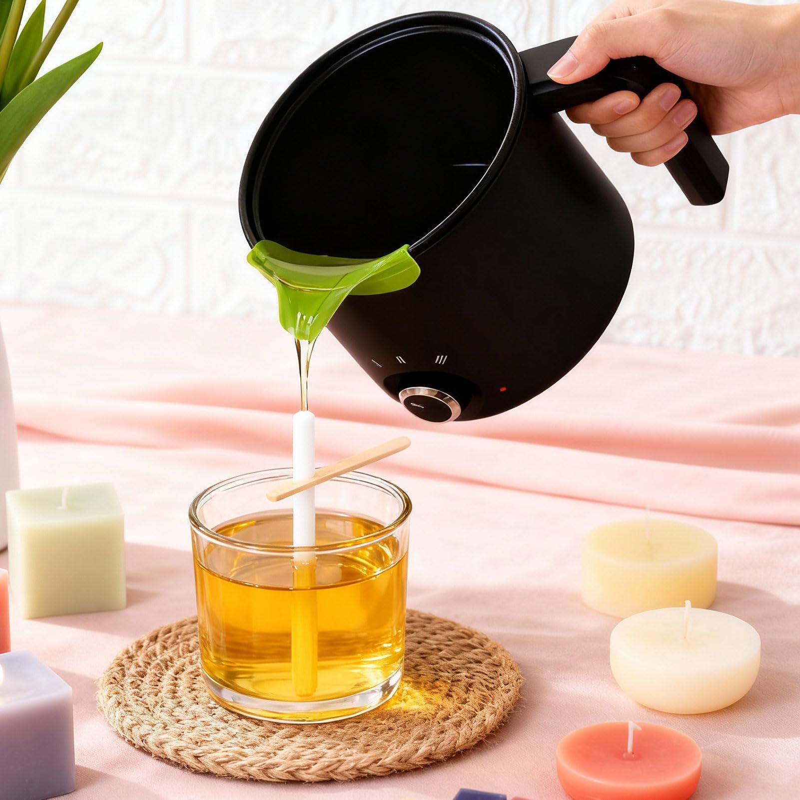 Candle Wax Melting Pot 1.5L La - Candle Making Supplies Kit reseña y precio