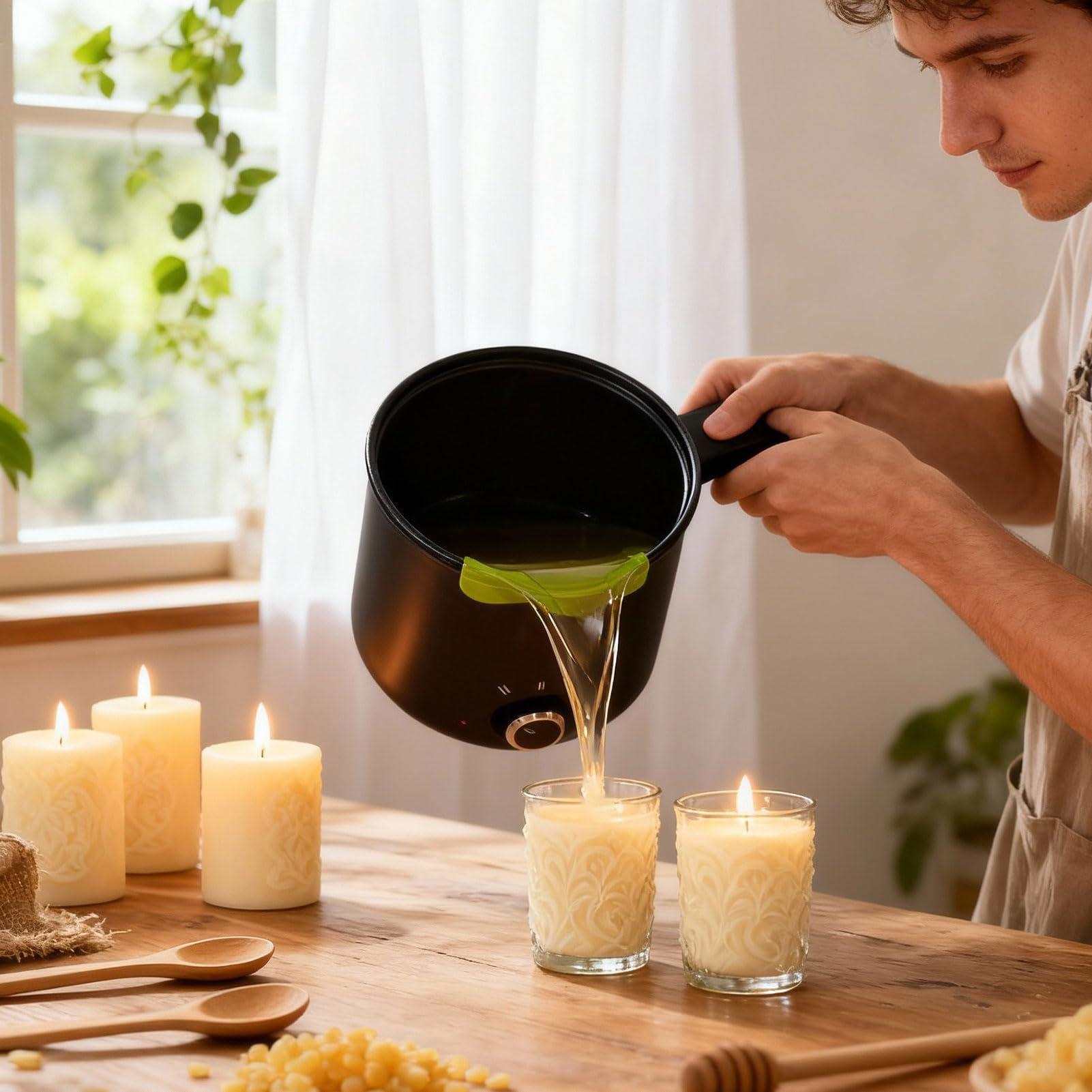 Candle Wax Melting Pot 1.5L La - Candle Making Supplies Kit reseña y precio
