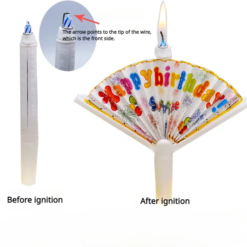 Birthday surprise candles Fan  - Candle Surprise reseña y precio